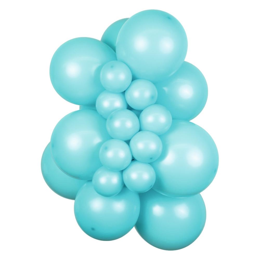 Latexballoons - Aqua 13 cm 25-pack