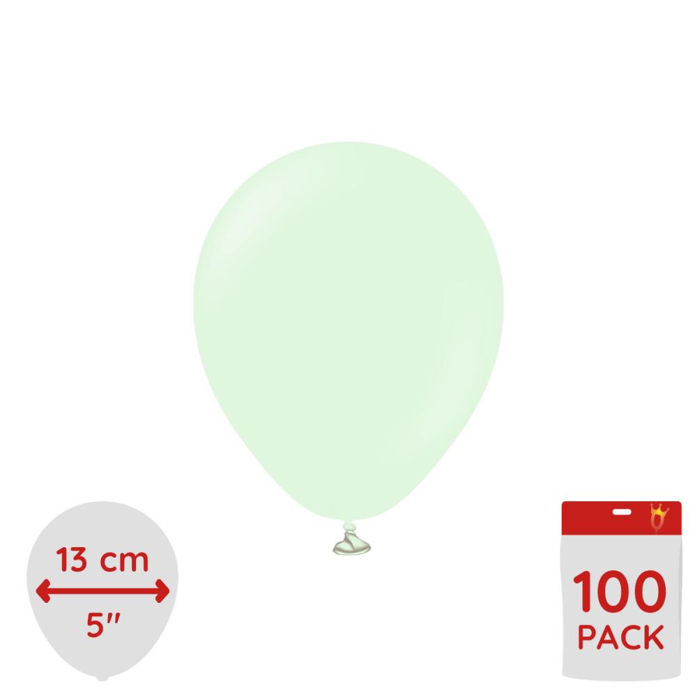 Latexballoons - Pale Green 13 cm 100-pack
