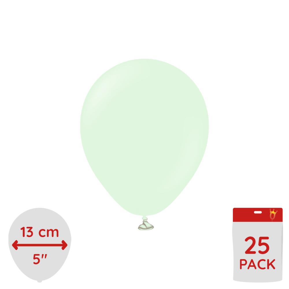 Latexballoons - Pale Green 13 cm 25-pack