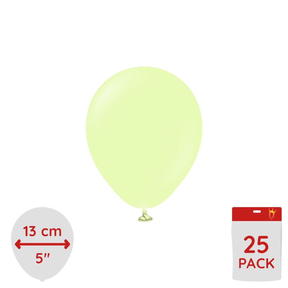 Latexballoons - Macaron Pistachio 13 cm 25-pack
