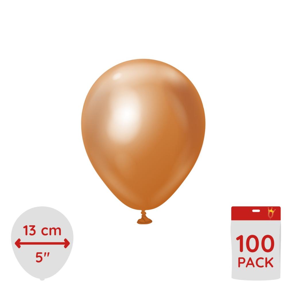 Latexballoons - Copper Chrome 13 cm 100-pack