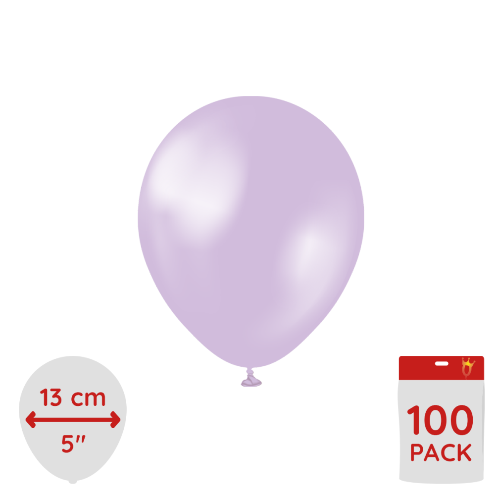 Latexballoons - Pearl Lilac 13 cm 100-pack