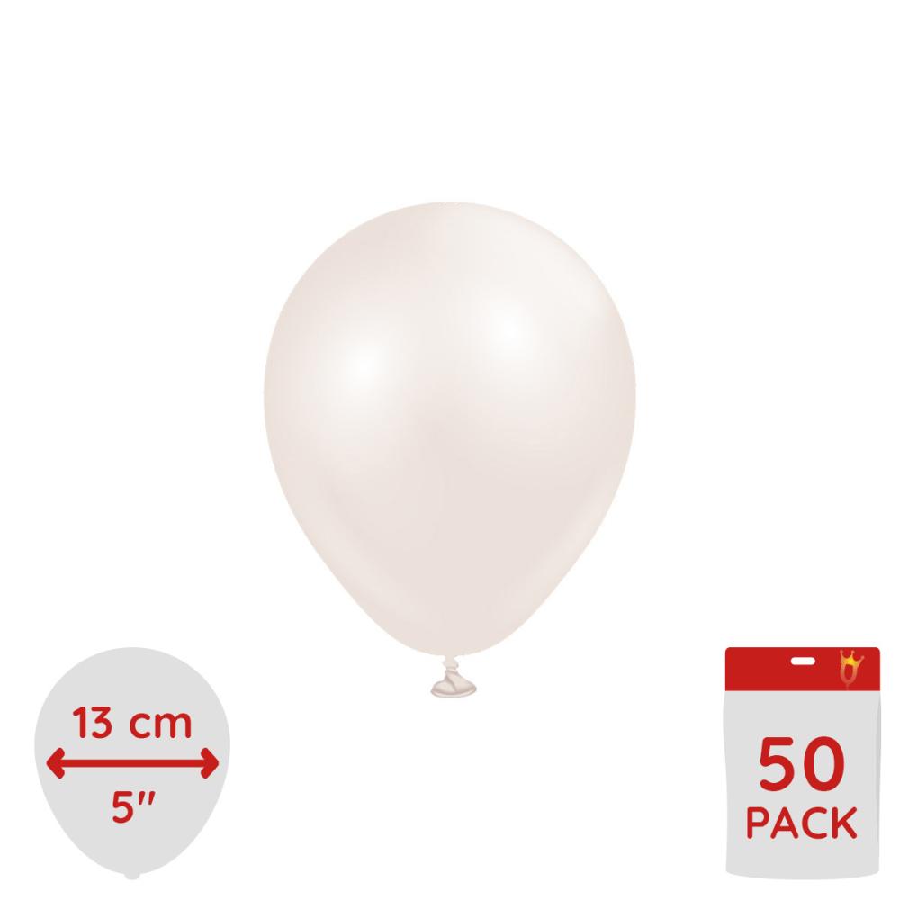 Latexballoons - Aura Beige Cream 13 cm - 50-pack