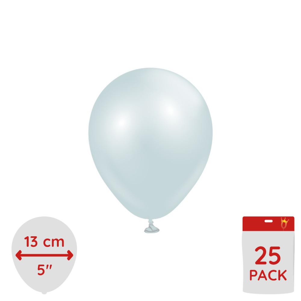 Latexballoons - Aura Ice Blue 13 cm - 25-pack