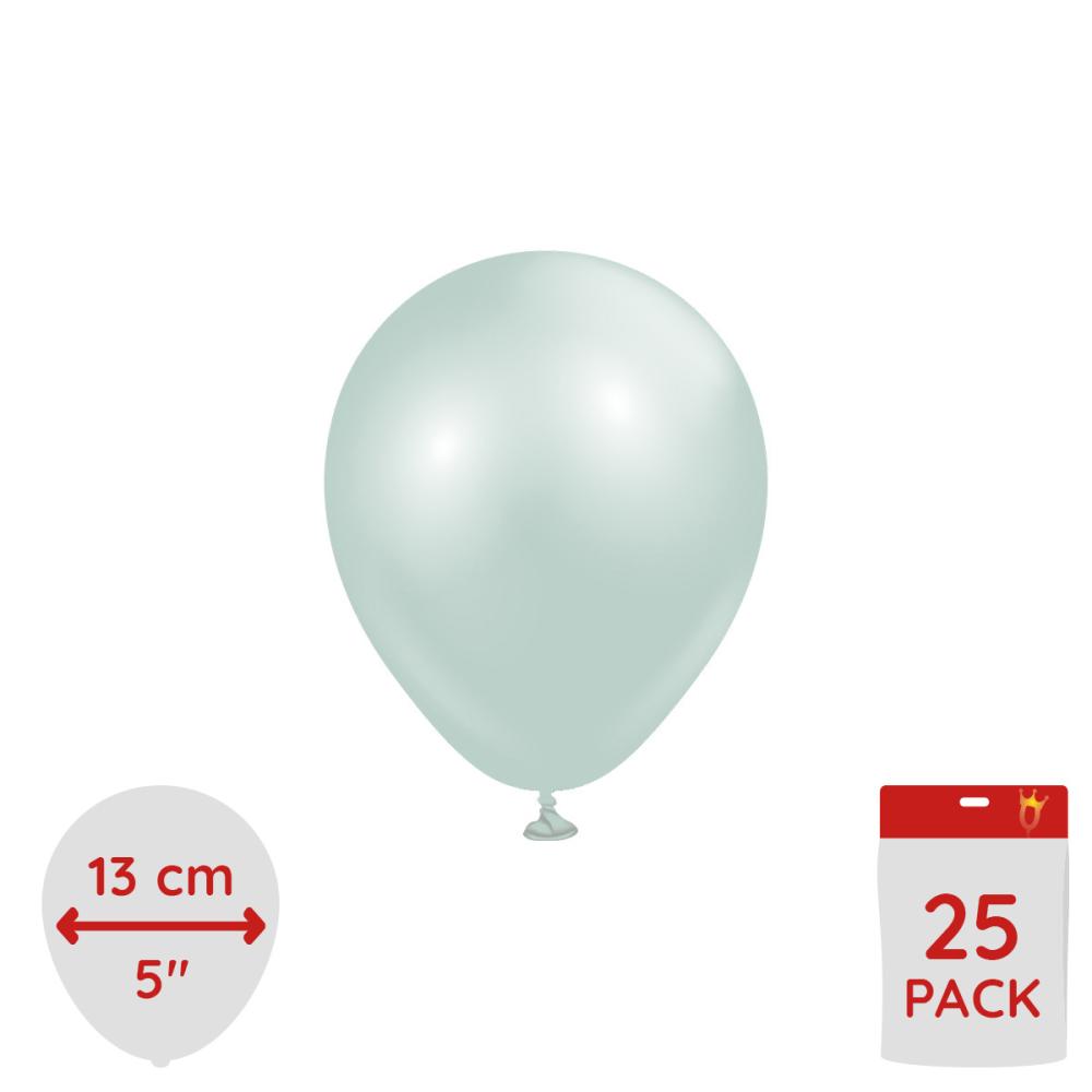 Latexballoons - Aura Ice Mint 13 cm - 25-pack