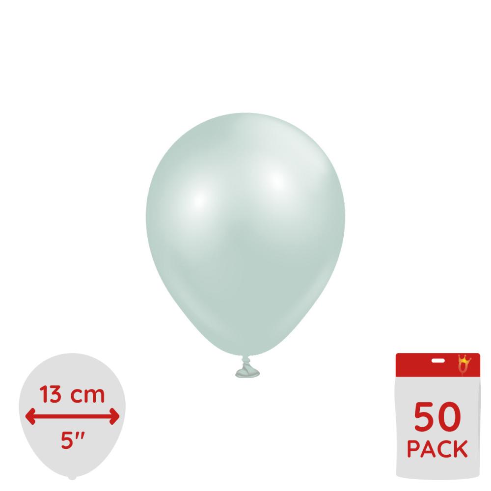 Latexballoons - Aura Ice Mint 13 cm - 50-pack