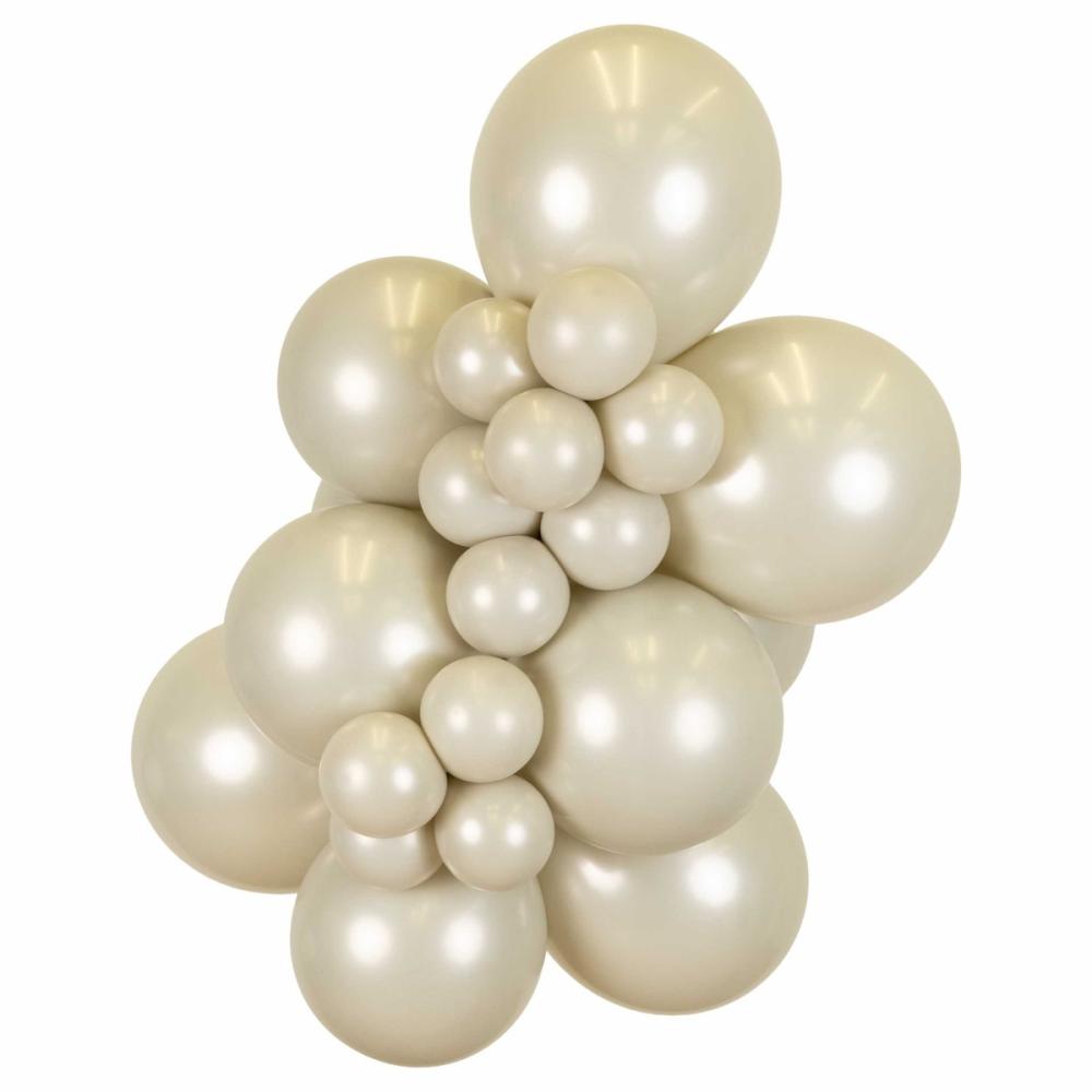 Latexballoons - Aura Ivory White 13 cm - 50-pack