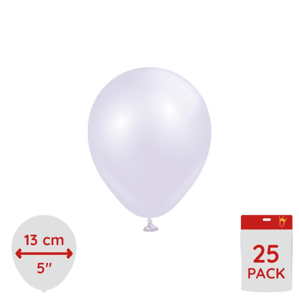 Latexballoons - Aura Lavender Fog 13 cm - 25-pack