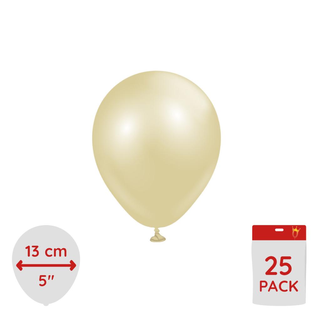Latexballoons - Aura Antique Gold 13 cm - 25-pack