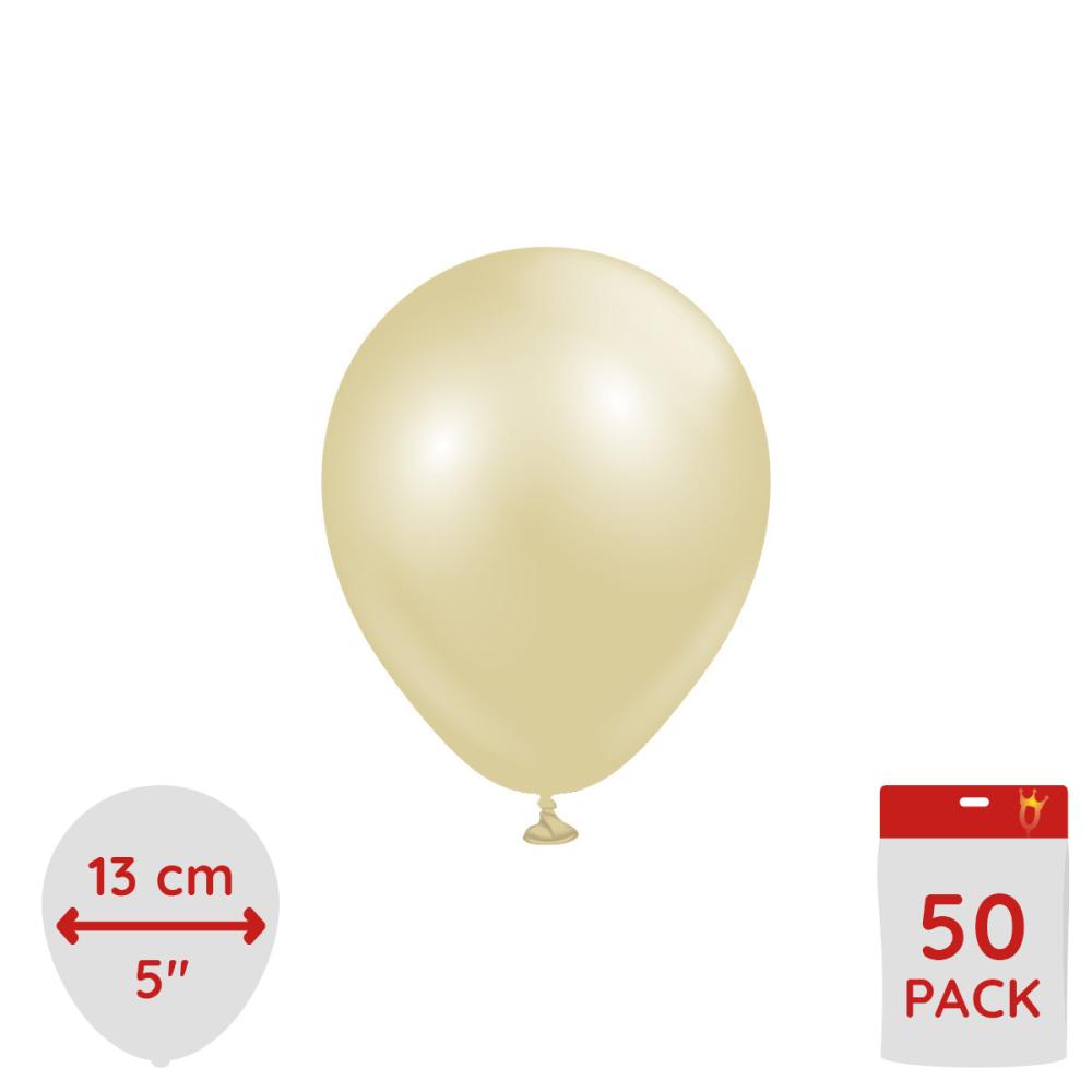 Latexballoons - Aura Antique Gold 13 cm - 50-pack