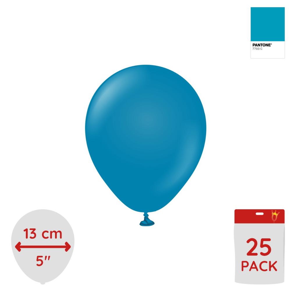 Latexballoons - Deep Blue 13 cm 25-pack