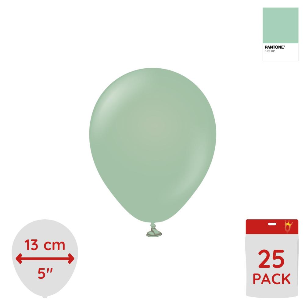 Latexballoons - Winter Green 13 cm 25-pack