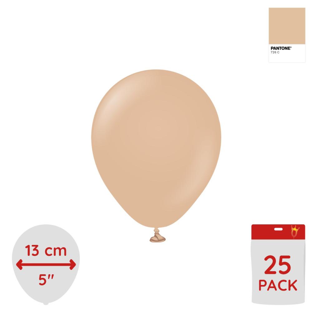 Latexballoons - Desert Sand 13 cm 25-pack
