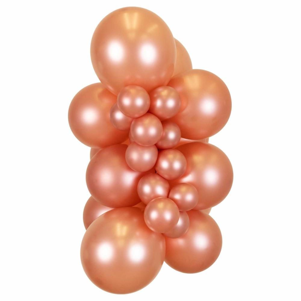 Latexballoons - Metallic Rose Gold 28 cm 50-pack
