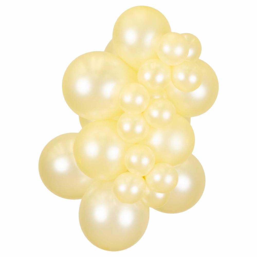 Latexballoons - Pearl Lemon 28 cm 50-pack