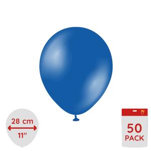 Latexballoons - Metallic Sapphire Blue 28 cm 50-pack