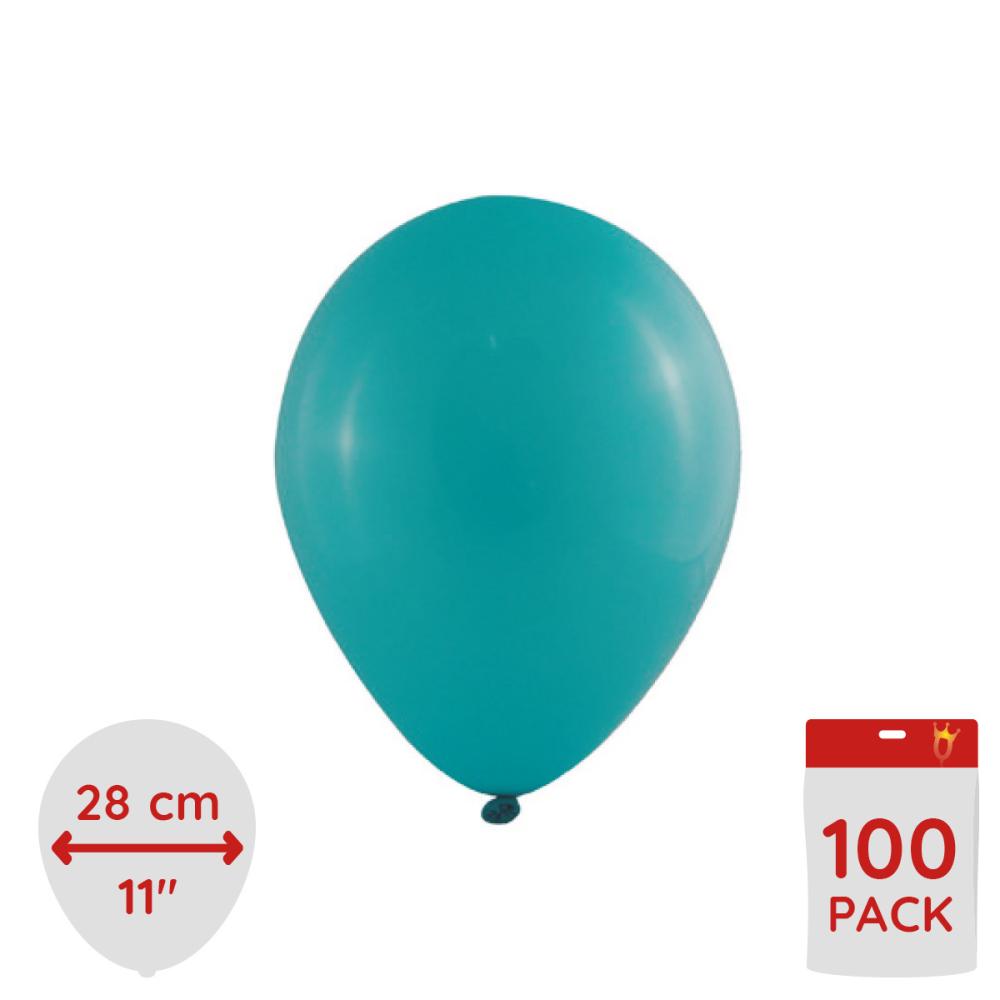 Latexballonger - Turkosa 100-pack
