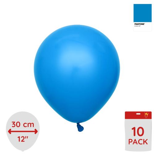 Latexballoons - Blue 30 cm 10-pack