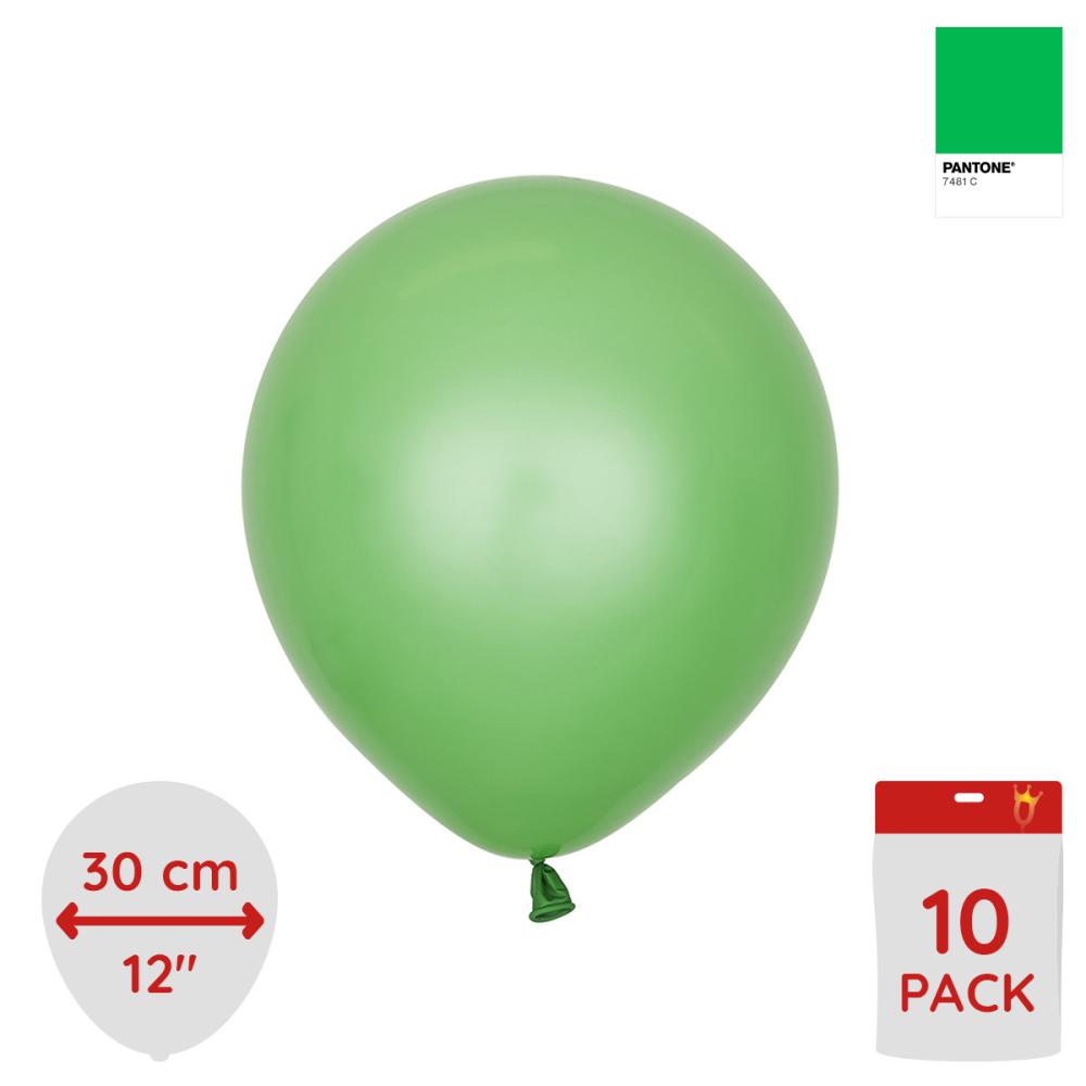 Latexballoons - Green 30 cm 10-pack