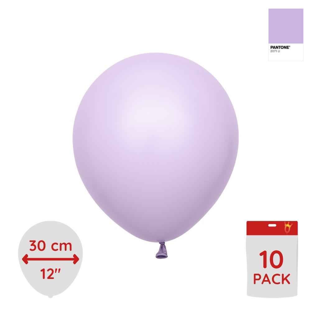 Latexballoons - Lilac 30 cm 10-pack