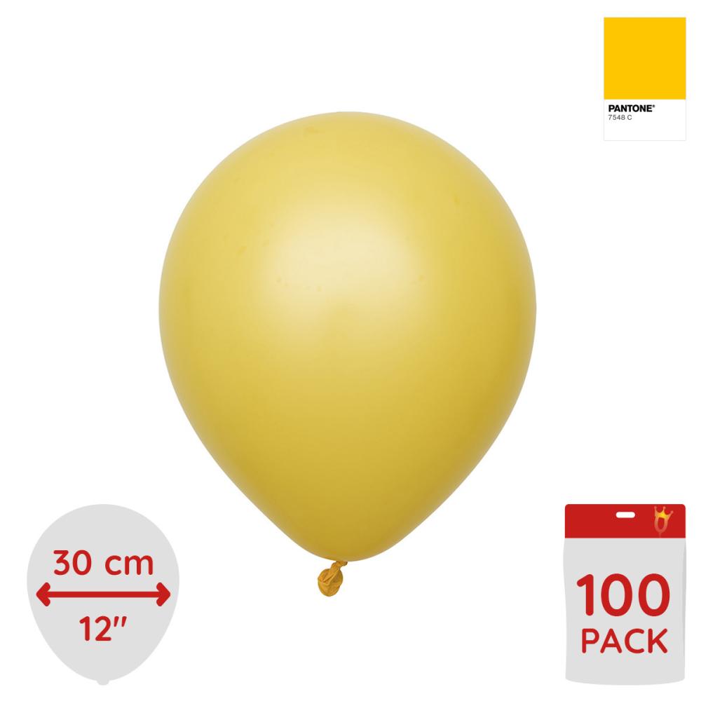 Latexballoons - Amber 30 cm 100-pack