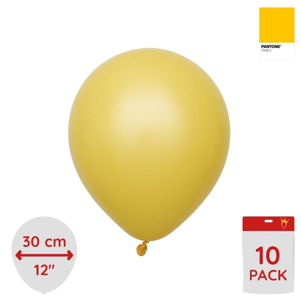Latexballoons - Amber 30 cm 10-pack