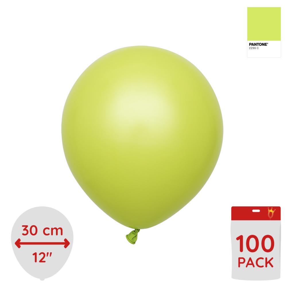 Latexballoons - Lime Green 30 cm 100-pack