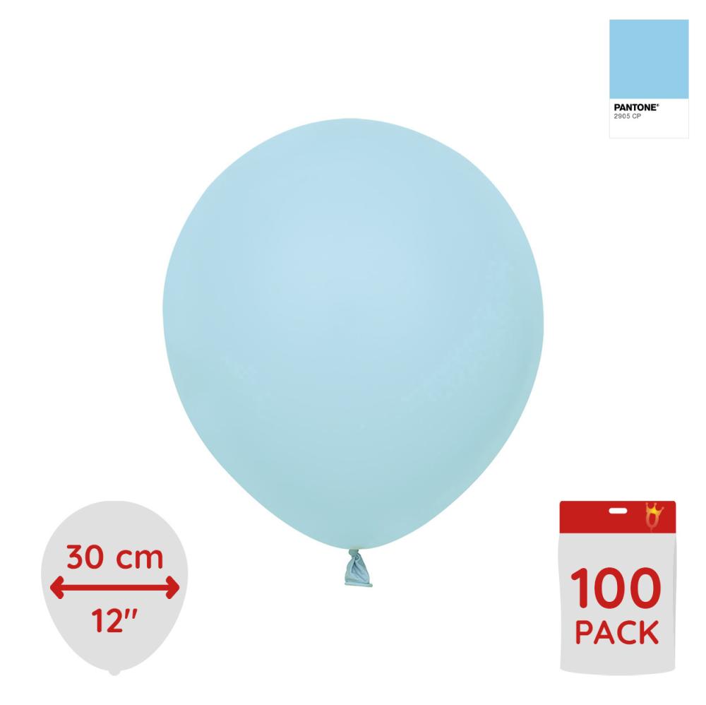 Latexballoons - Baby Blue 30 cm 100-pack