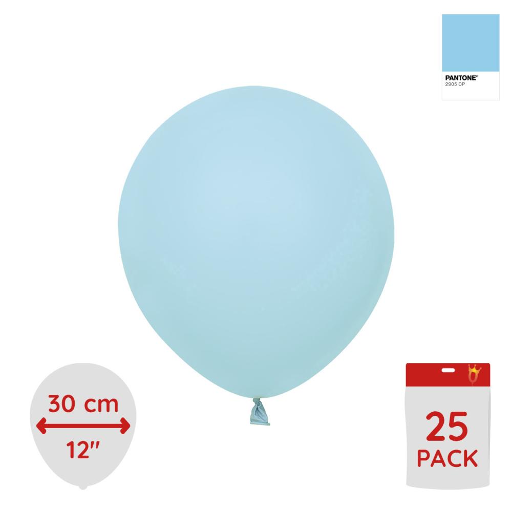Latexballoons - Baby Blue 30 cm 25-pack
