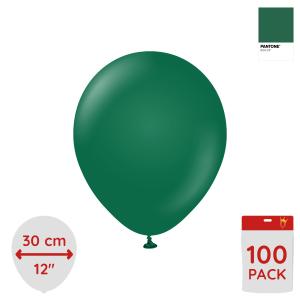 Latexballoons - Dark Green 30 cm 100-pack