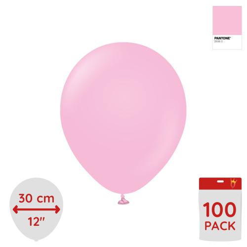 Latexballoons - Candy Pink 30 cm 100-pack