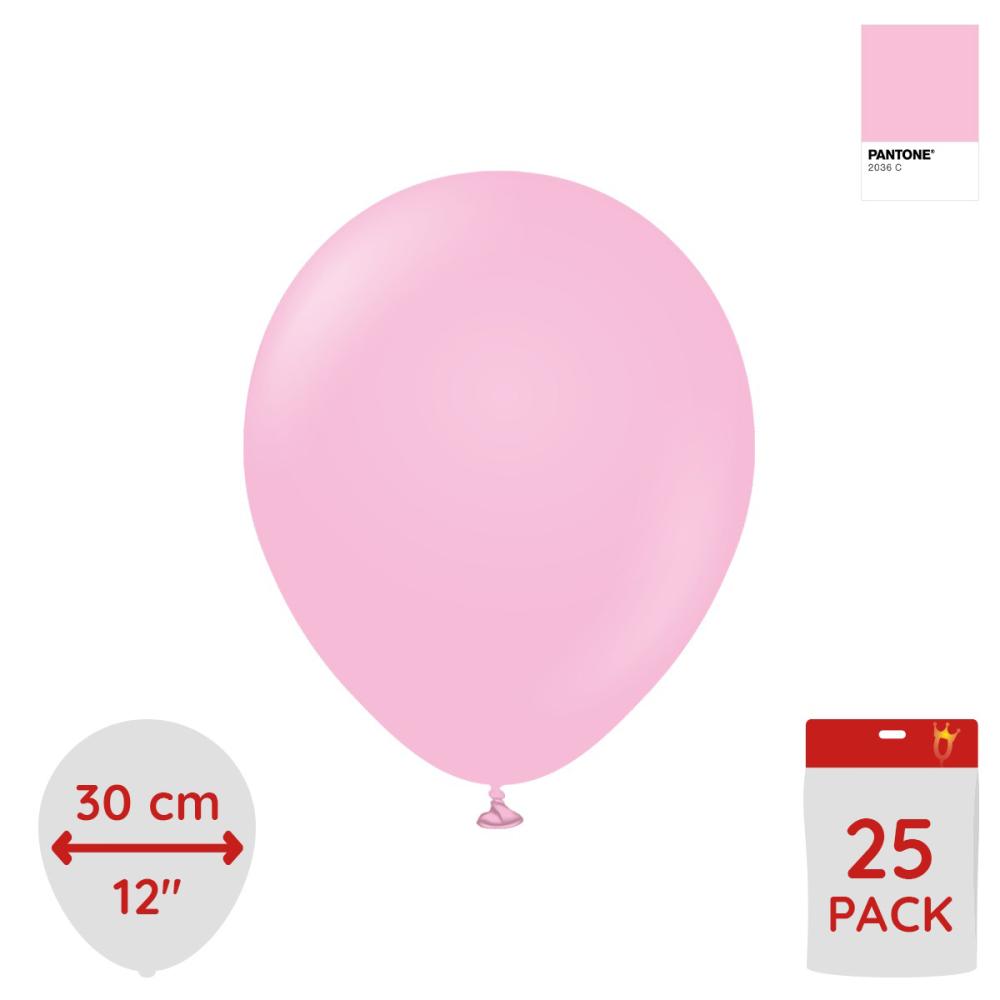 Latexballoons - Candy Pink 30 cm 25-pack