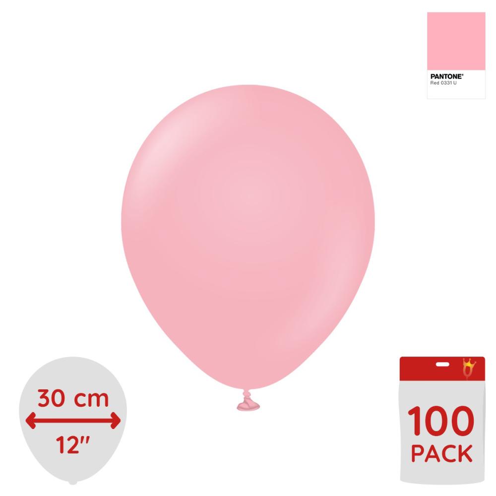 Latexballoons - Flamingo Pink 30 cm 100-pack