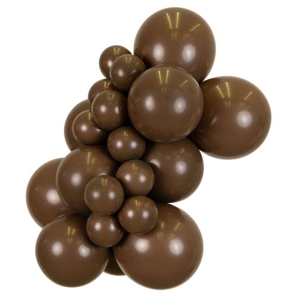 Latexballoons - Chocolate Brown 30 cm 25-pack