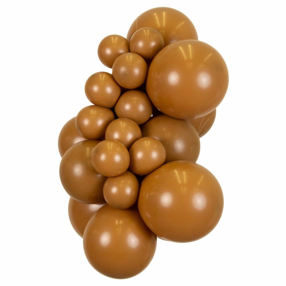Latexballoons - Caramel Brown 30 cm 100-pack