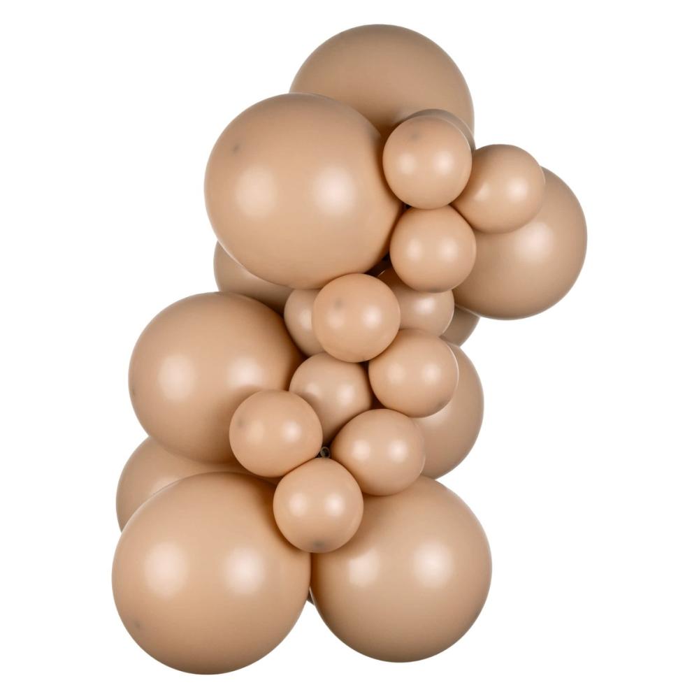 Latexballoons - Hazelnut 30 cm 10-pack