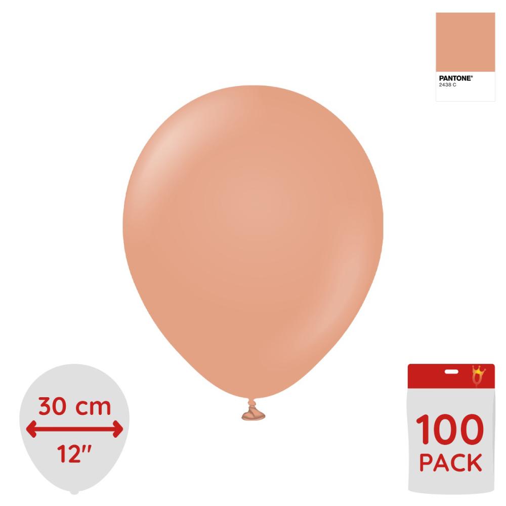 Latexballoons - Clay Pink 30 cm 100-pack