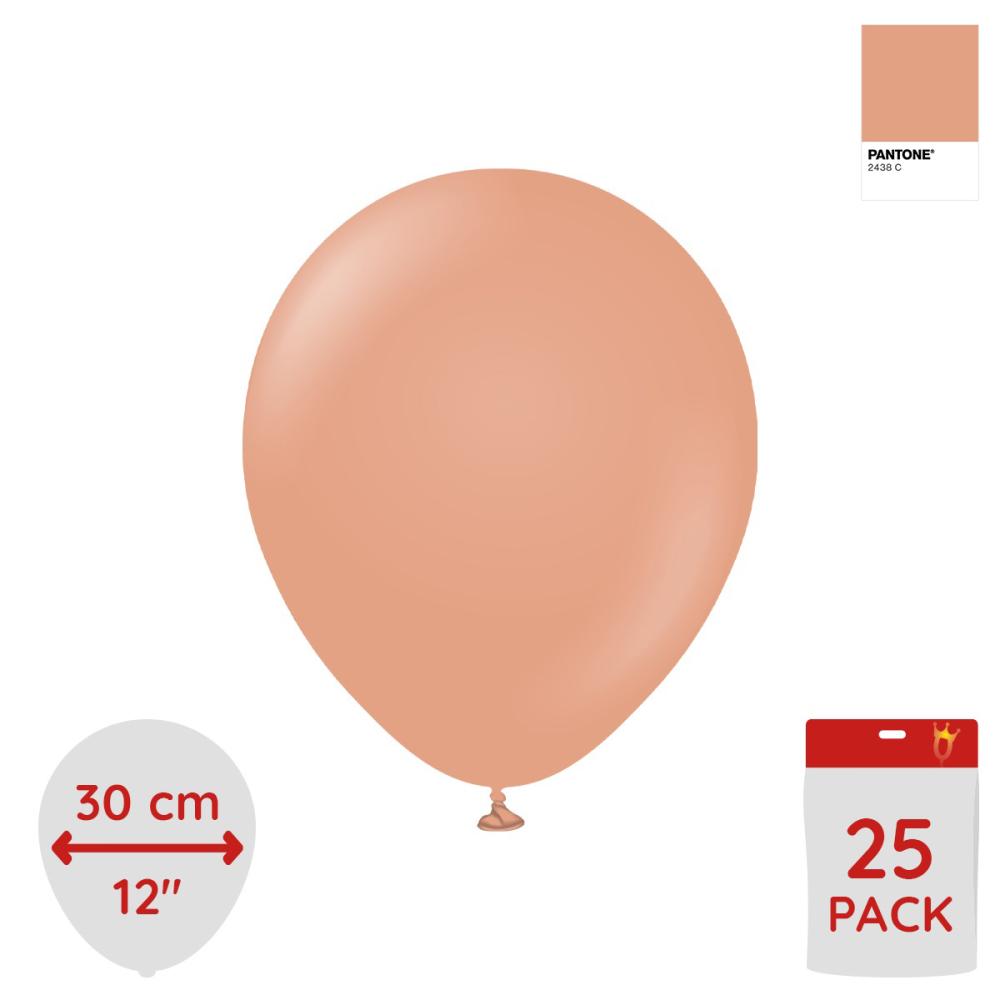 Latexballoons - Clay Pink 30 cm 25-pack