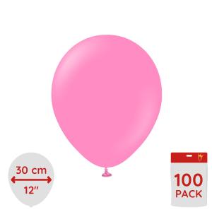 Latexballoons - Queen Pink 30 cm 100-pack