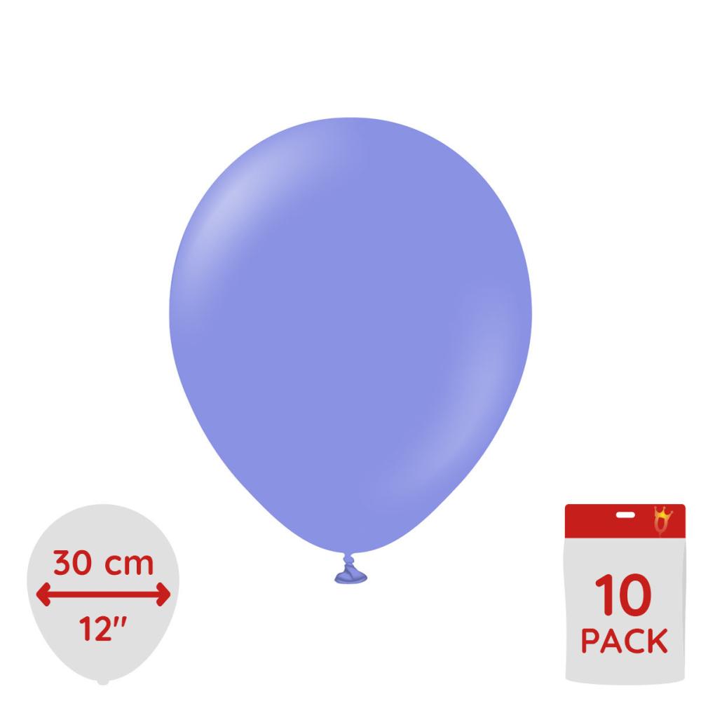 Latexballoons - Periwinkle 30 cm 10-pack