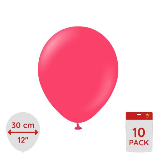 Latexballoons - Magenta Pink 30 cm 10-pack