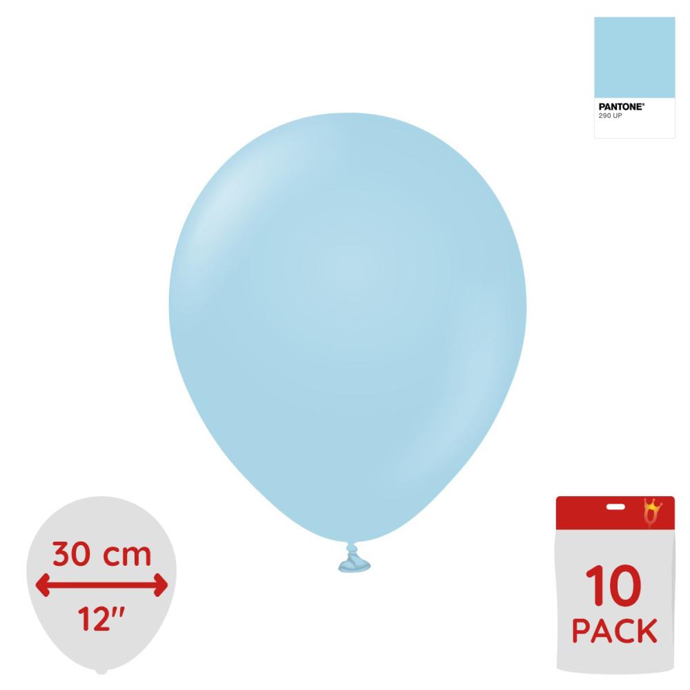 Latexballoons - Macaron Blue 30 cm 10-pack