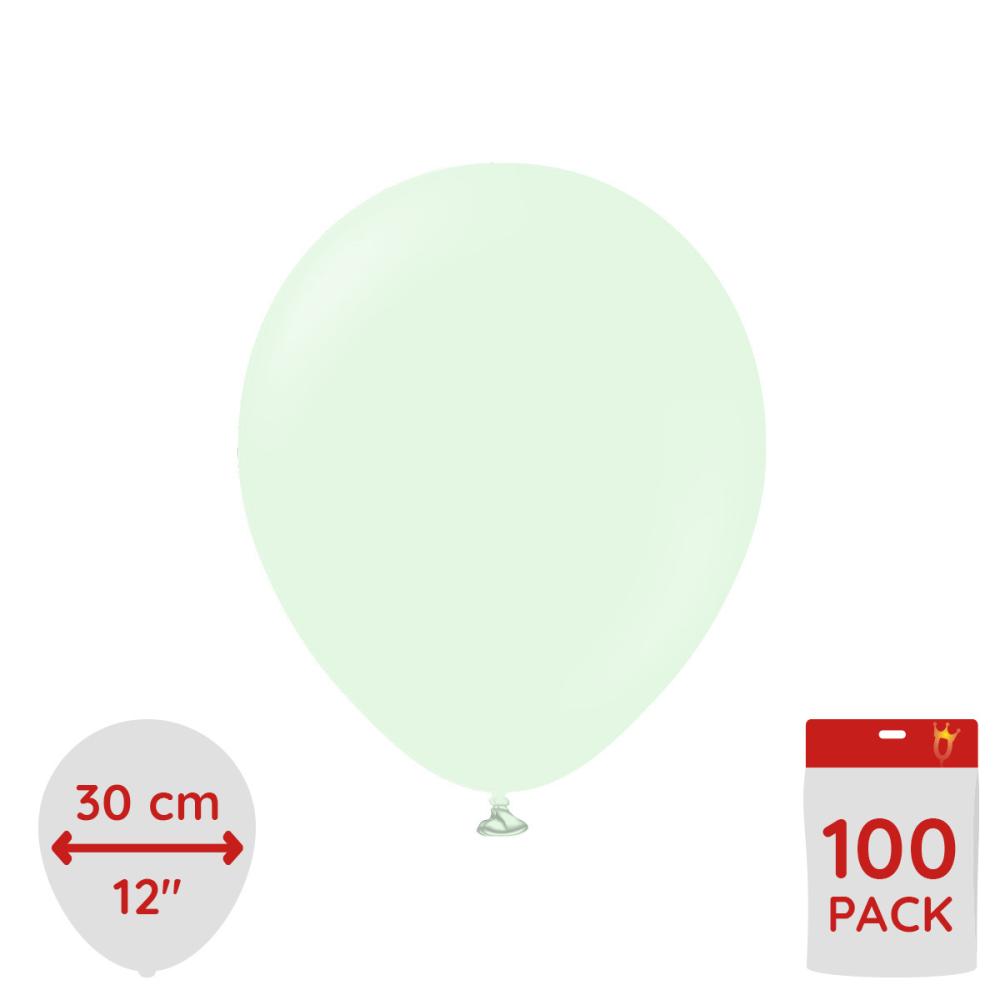 Latexballoons - Pale Green 30 cm 100-pack