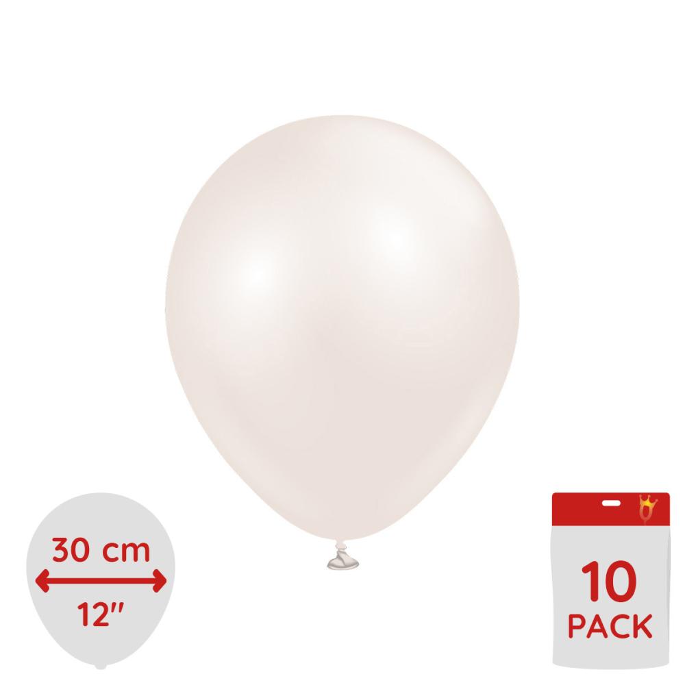 Latexballoons - Aura Beige Cream 30 cm - 10-pack