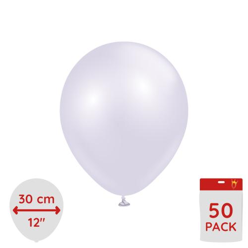 Latexballoons - Aura Lavender Fog 30 cm - 50-pack