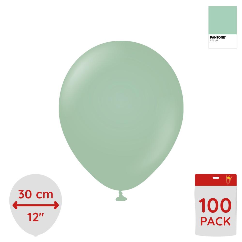 Latexballoons - Winter Green 30 cm 100-pack