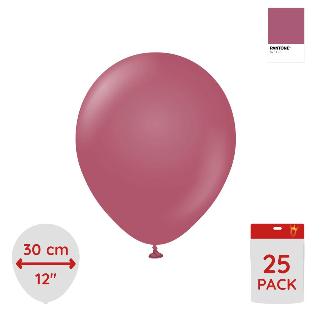 Latexballoons - Wild Berry 30 cm 25-pack
