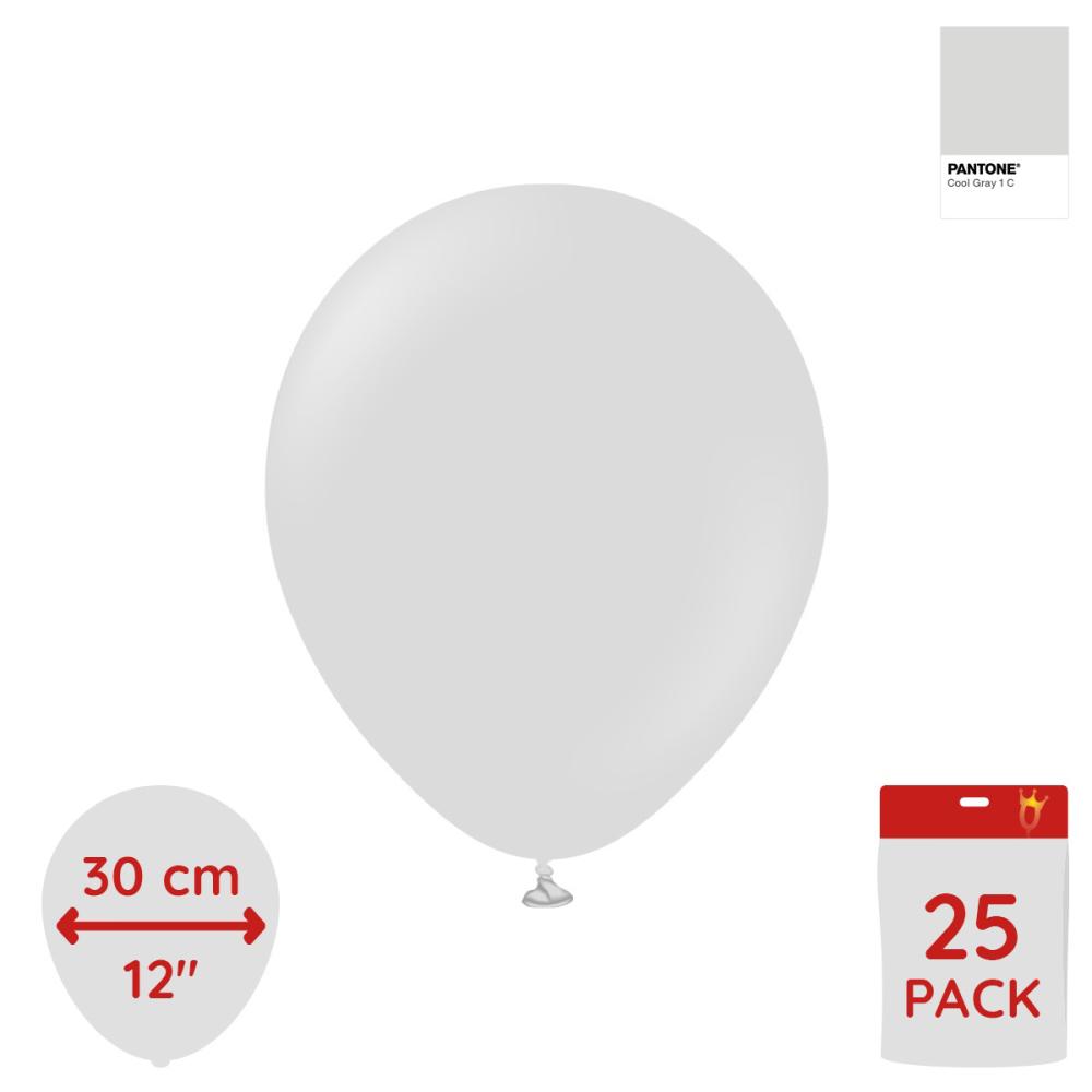 Latexballoons - Smoke 30 cm 25-pack