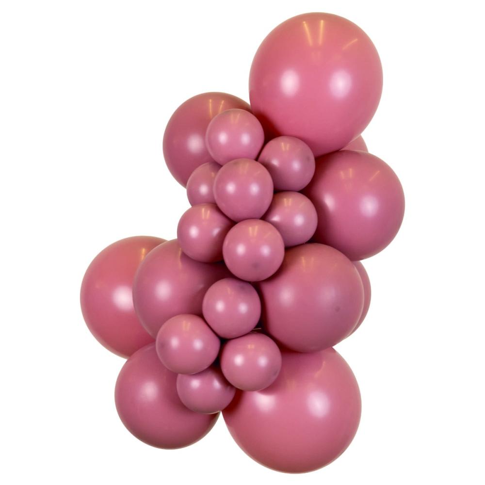 Latexballoons - Retro Rosewood 30 cm 10-pack