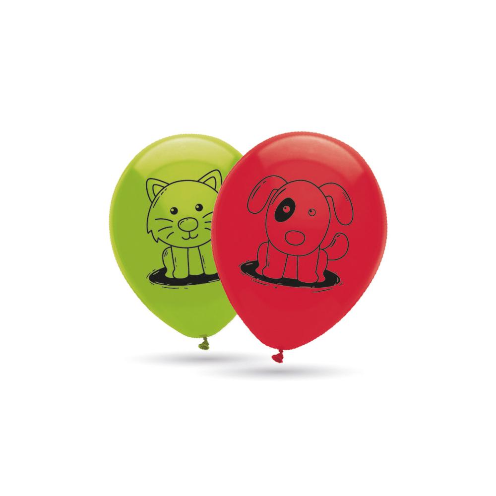 Latexballonger - Djur 10-pack